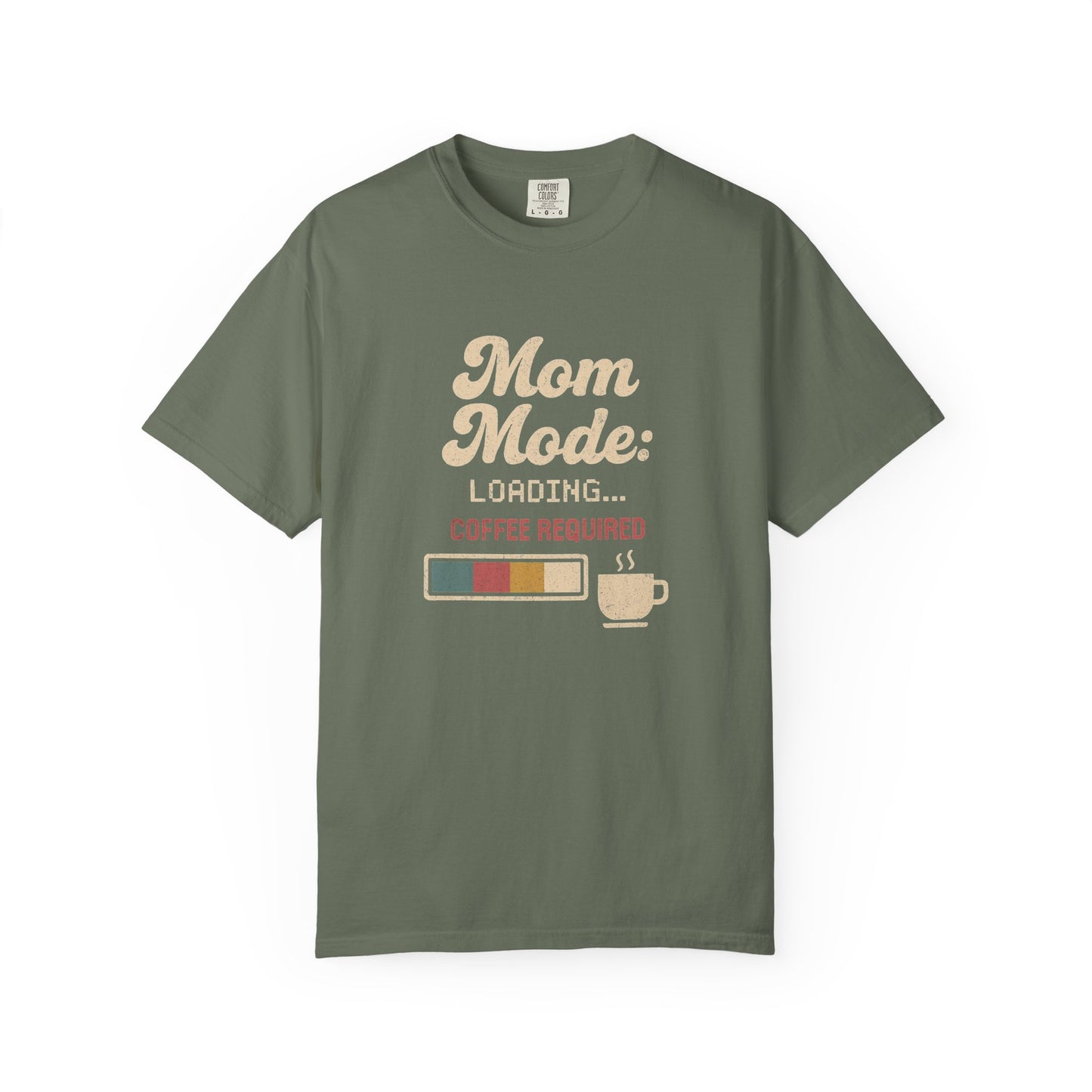 Mom Mode Loading: Coffee required T-shirt