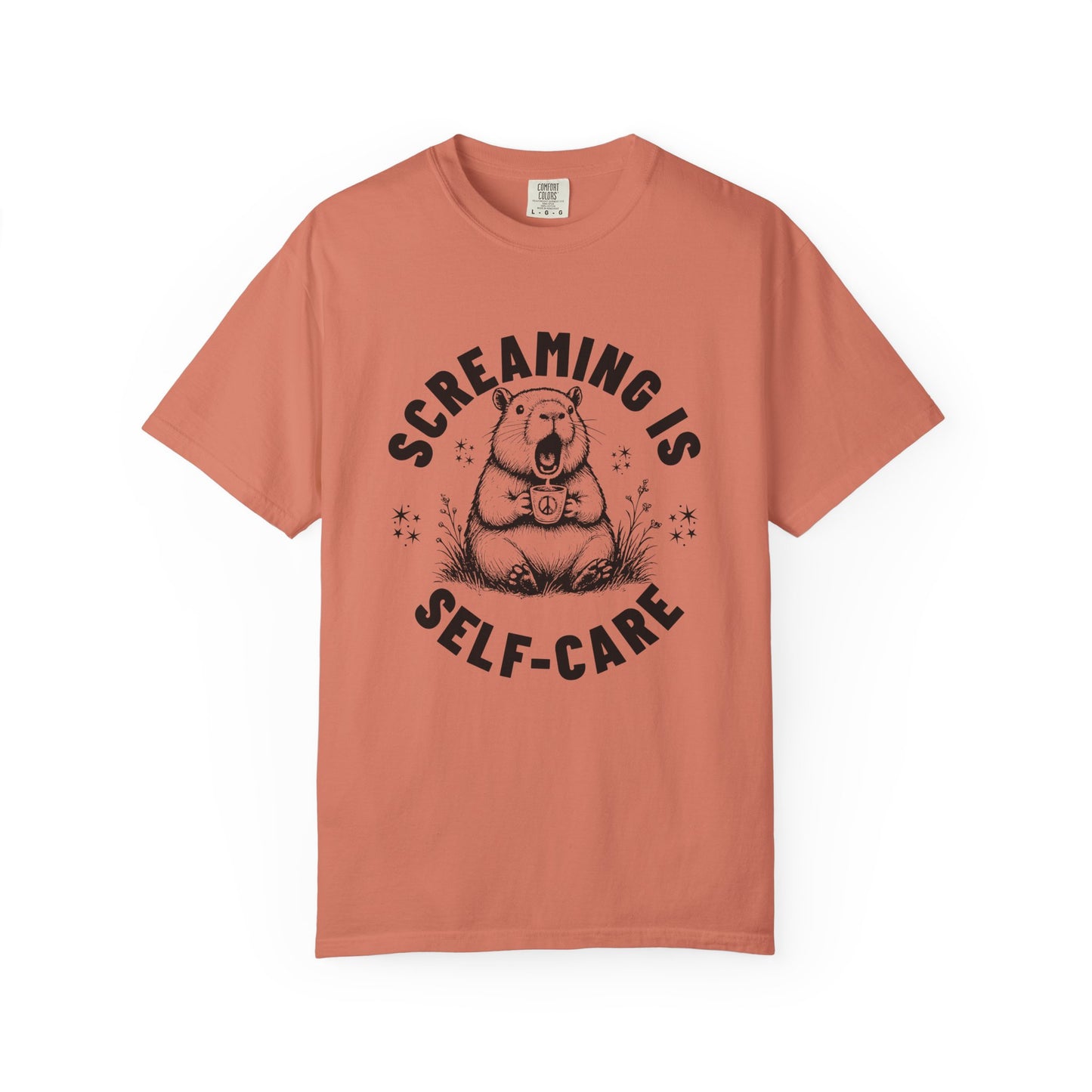 Screaming is Self-Care T-shirt