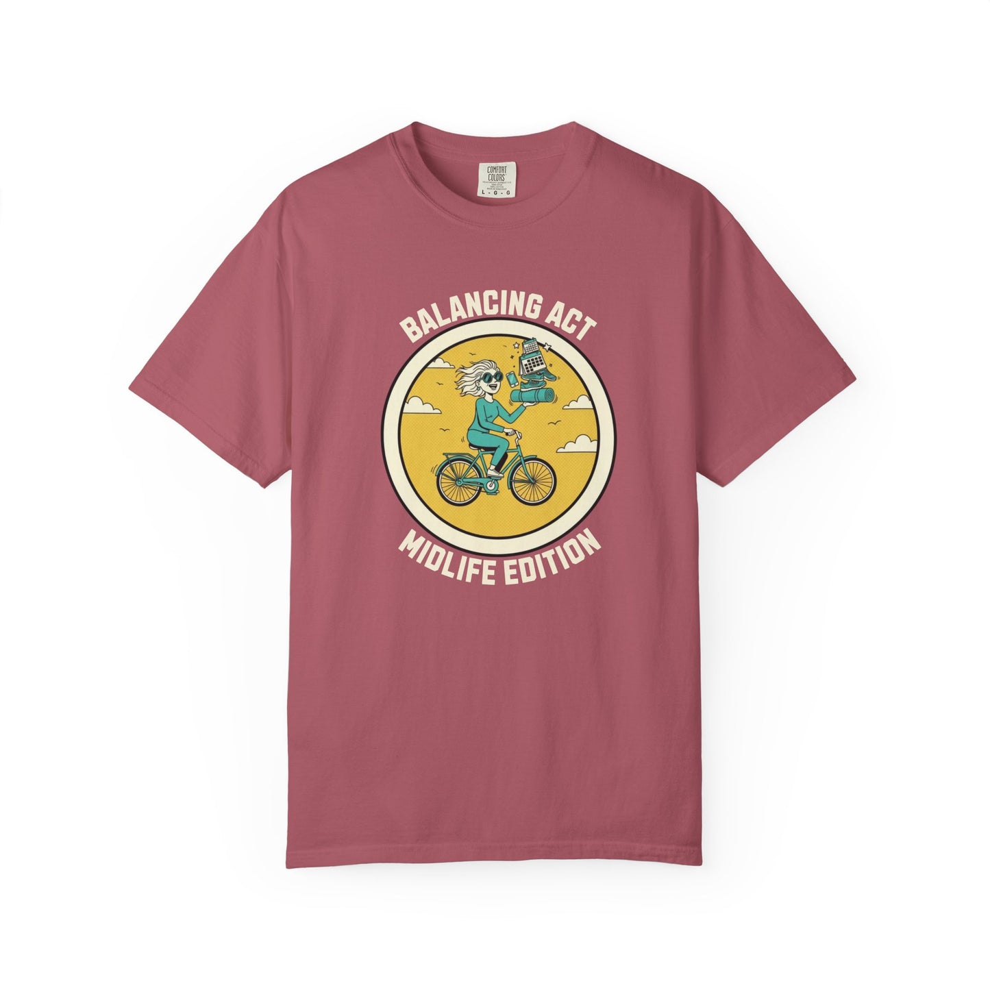 Balancing Act Midlife Edition T-shirt