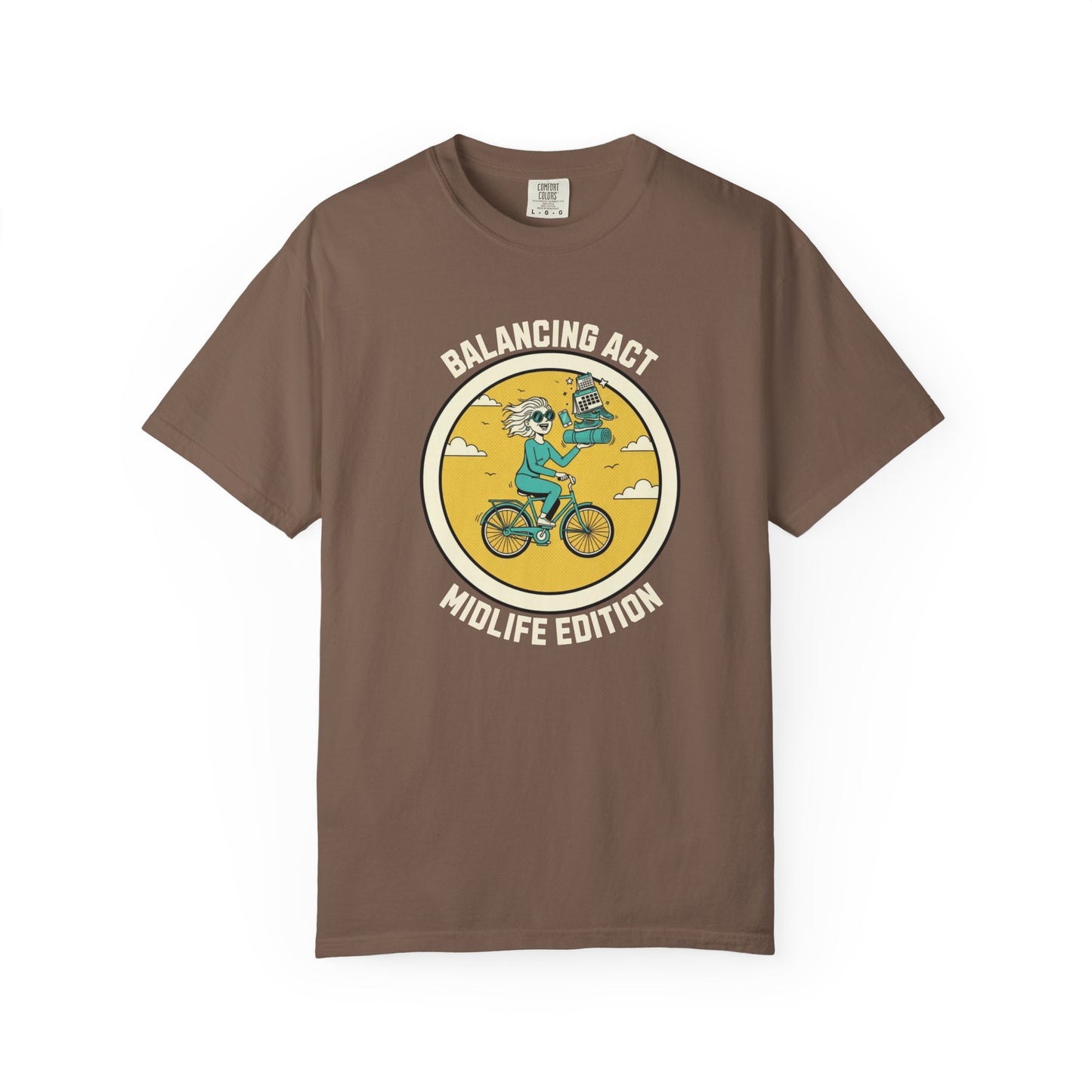 Balancing Act Midlife Edition T-shirt