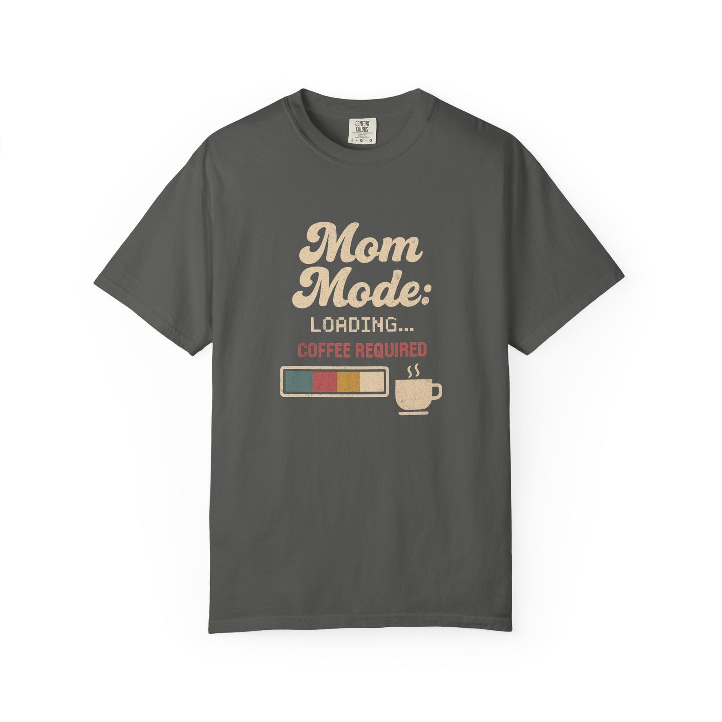 Mom Mode Loading: Coffee required T-shirt