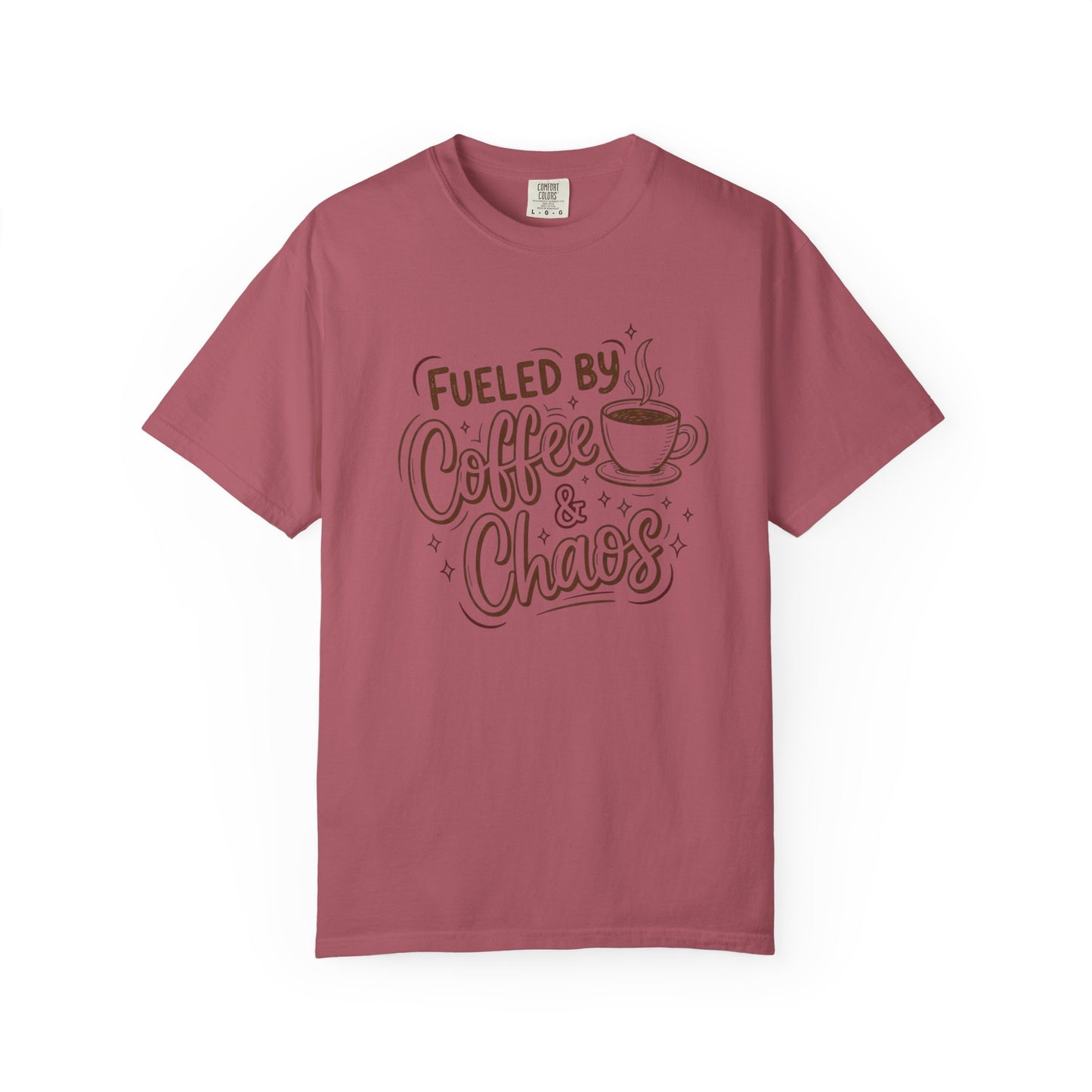 Fueled by Coffee and Chaos T-shirt