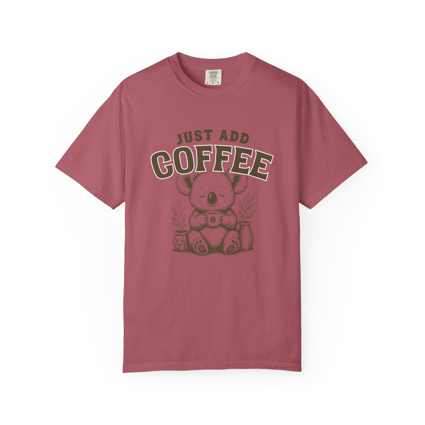 Just add Coffee T-shirt