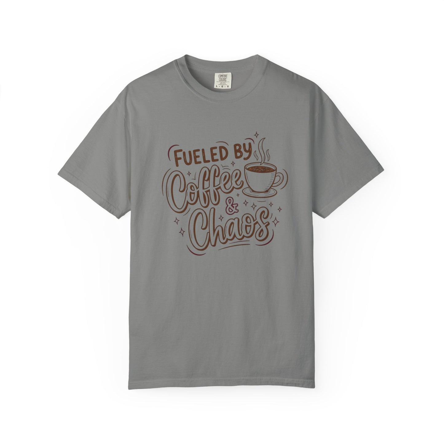 Fueled by Coffee and Chaos T-shirt