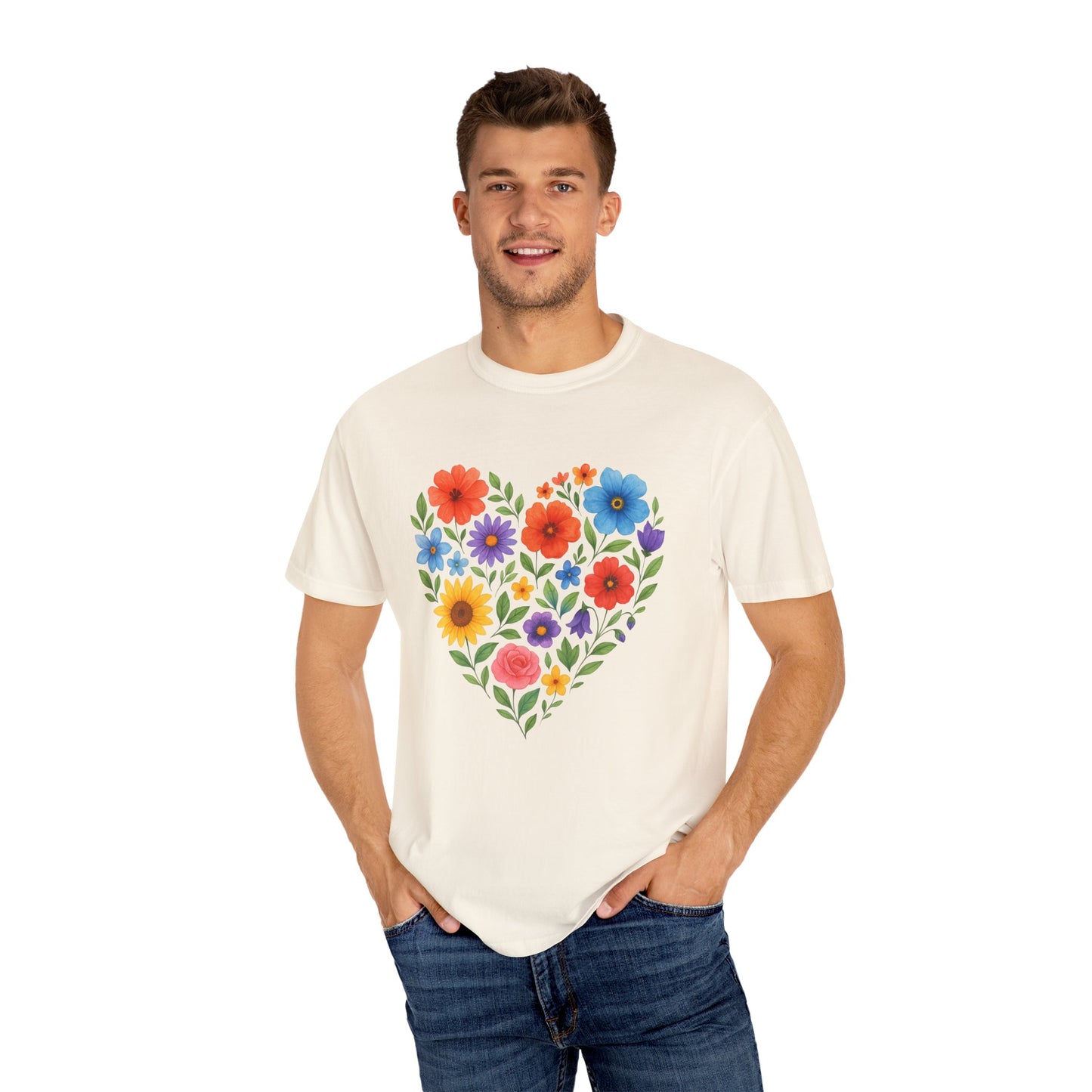 Floral Heart T-shirt