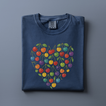 Cherry Heart Tee