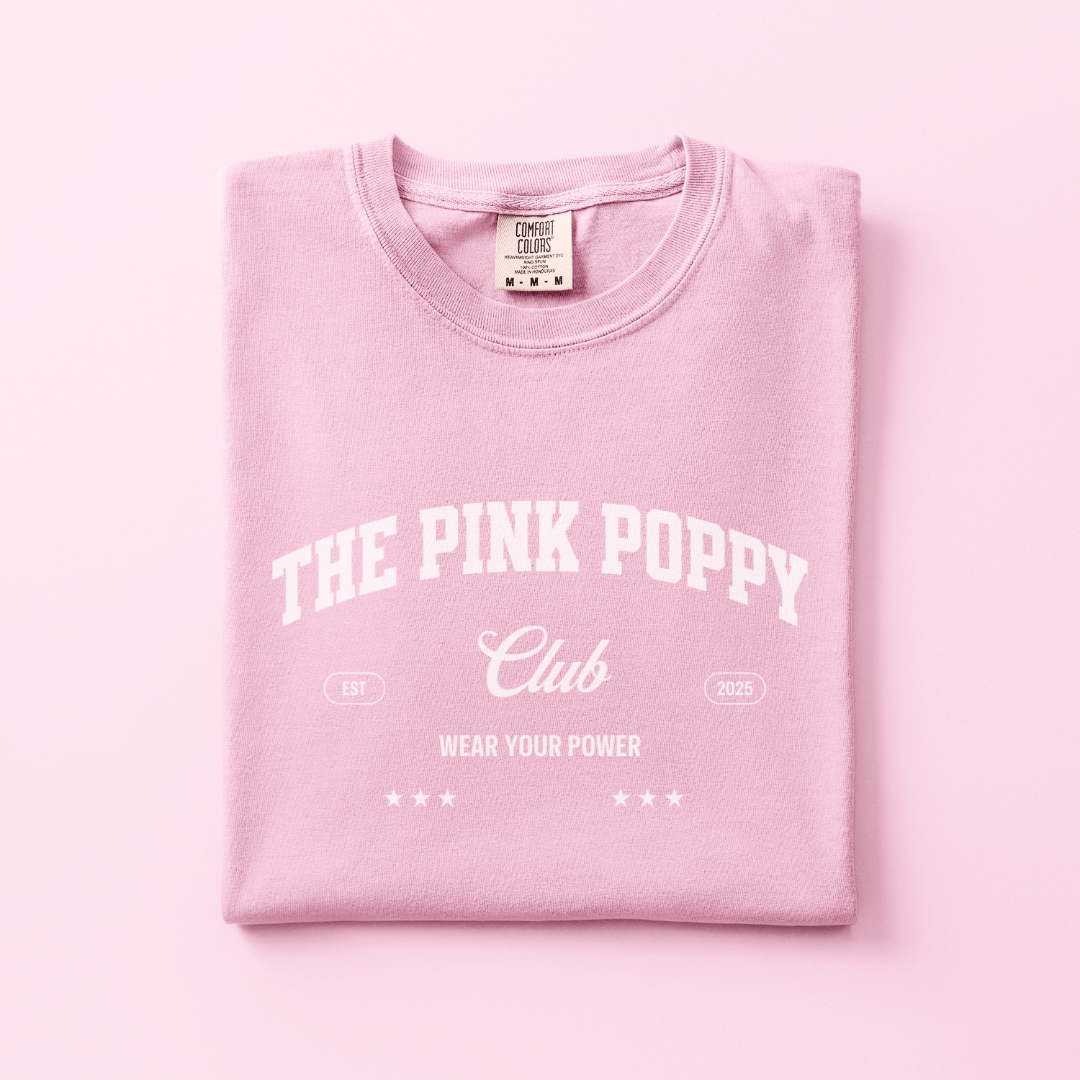 The Pink Poppy Club Tee