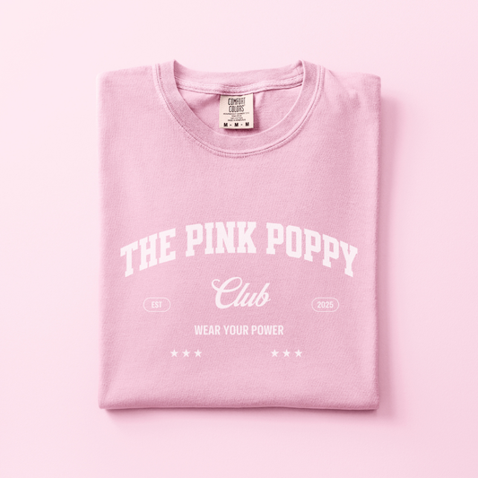 The Pink Poppy Club Tee