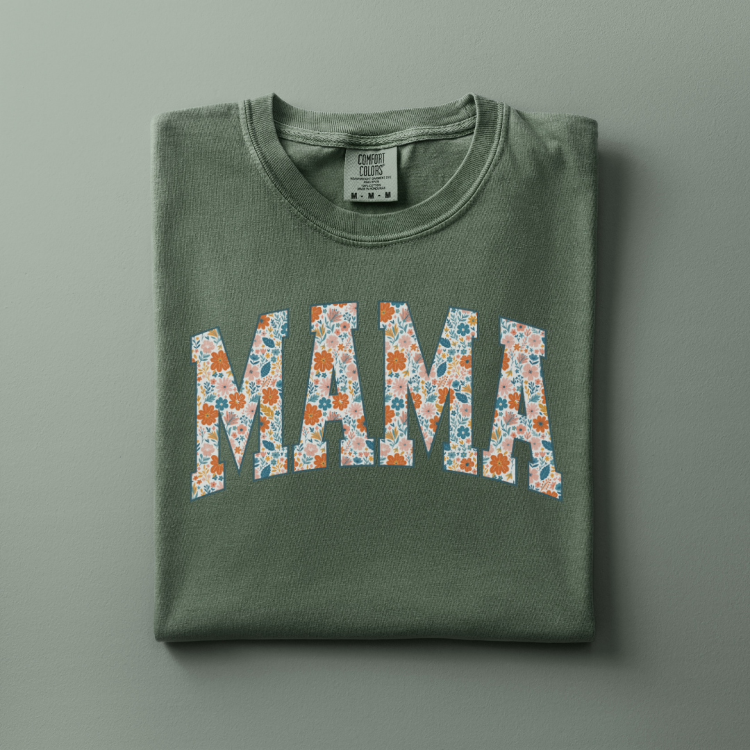 Mama Floral Tee