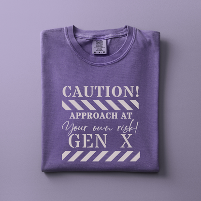 Caution Gen X Tee