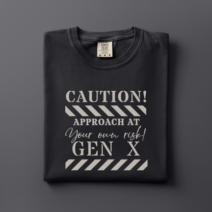 Caution Gen X Tee