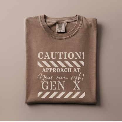 Caution Gen X Tee
