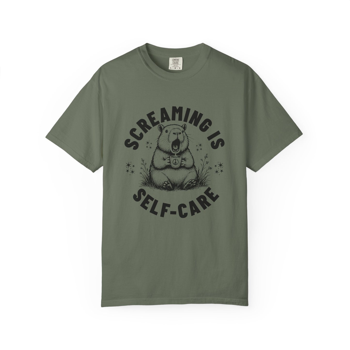 Screaming is Self-Care T-shirt