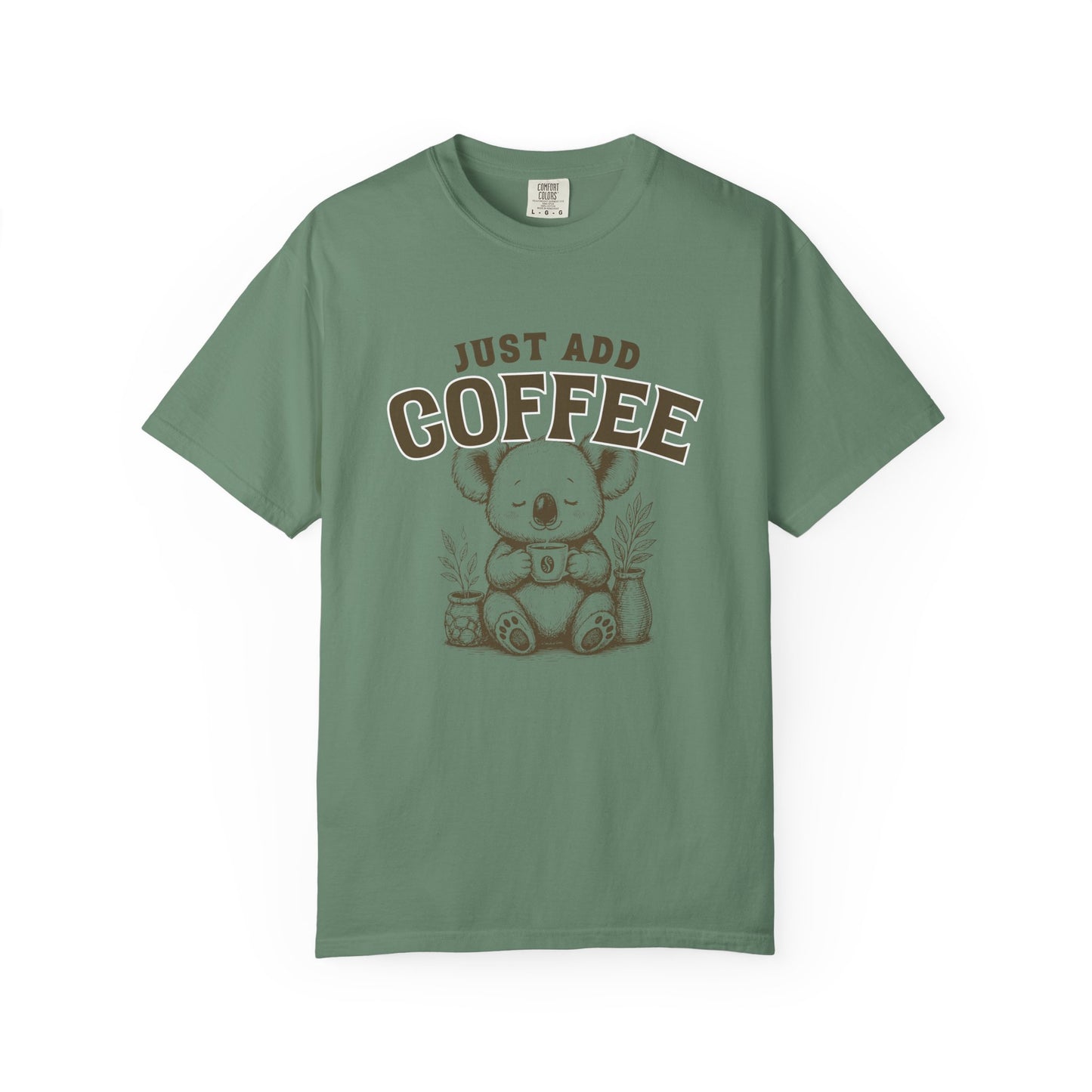 Just add Coffee T-shirt