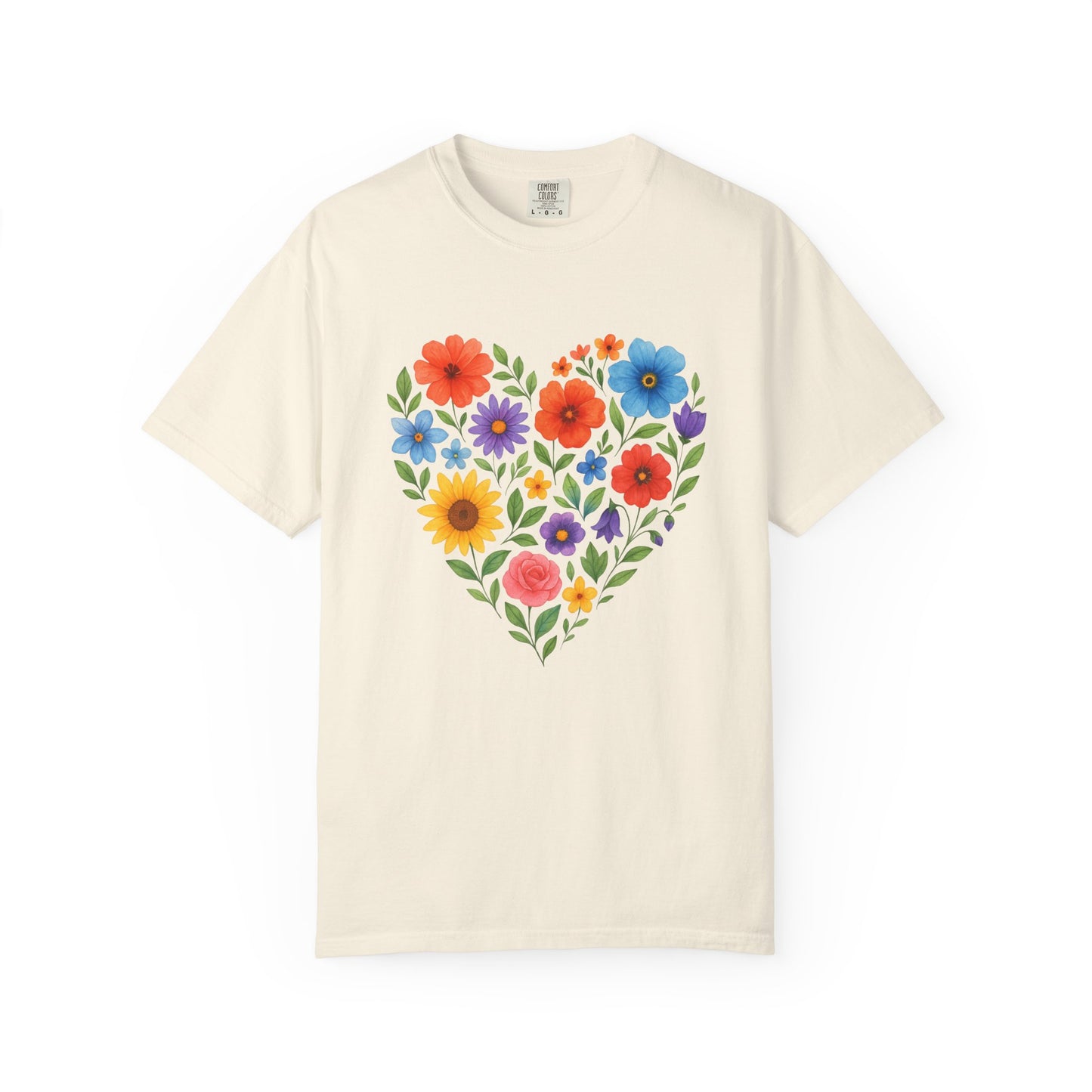 Floral Heart T-shirt