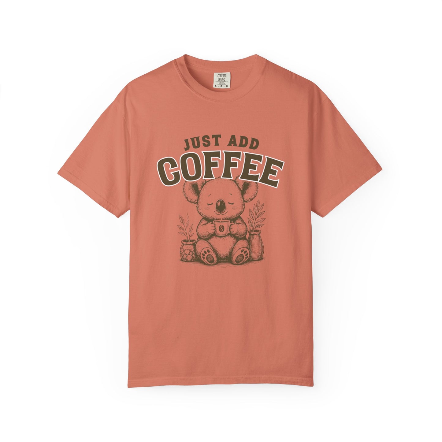 Just add Coffee T-shirt