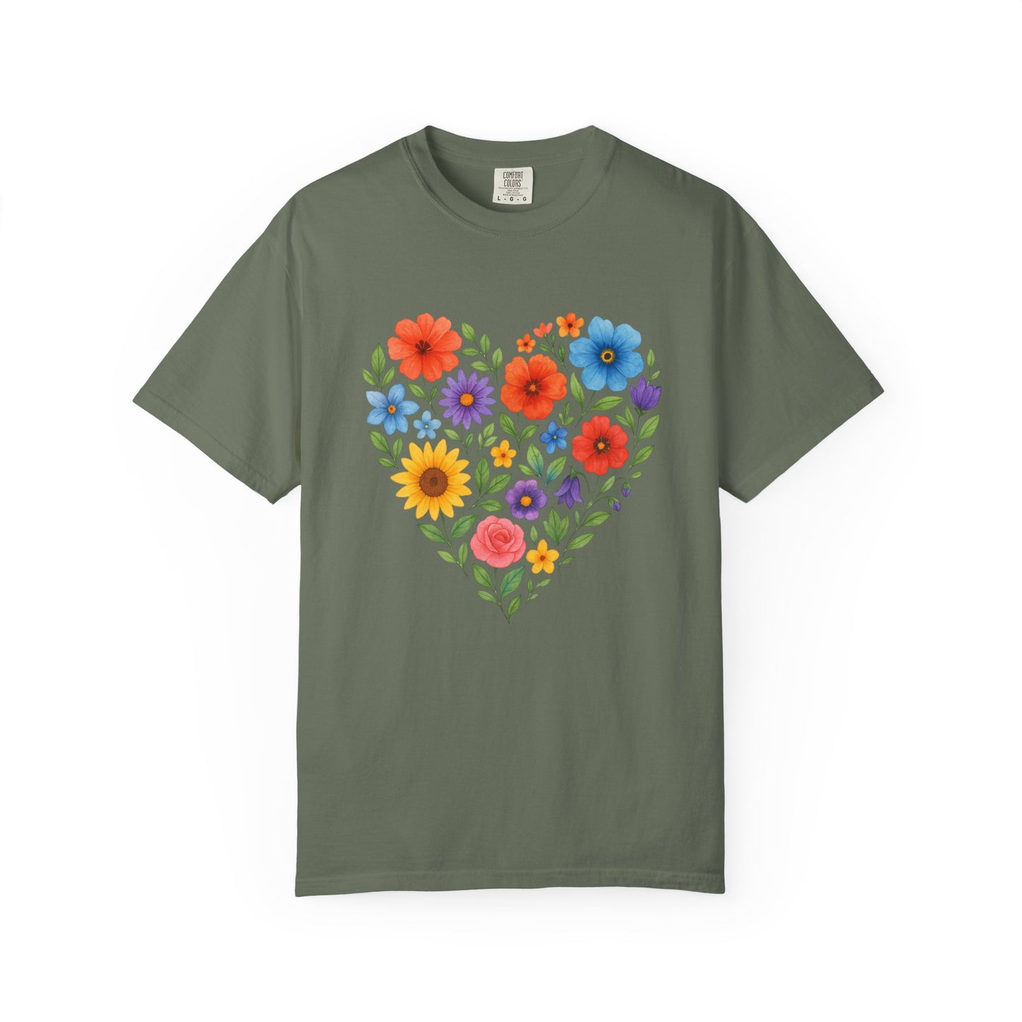 Floral Heart T-shirt