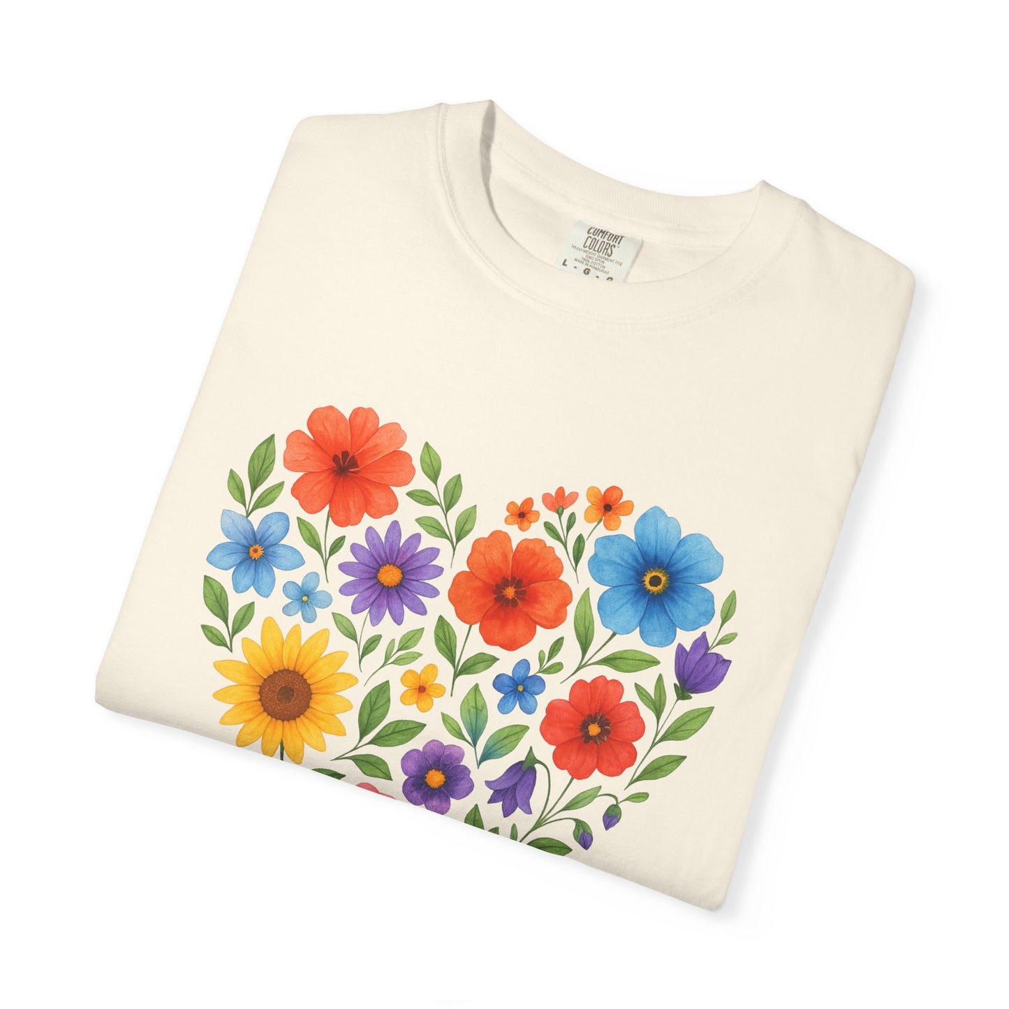 Floral Heart T-shirt