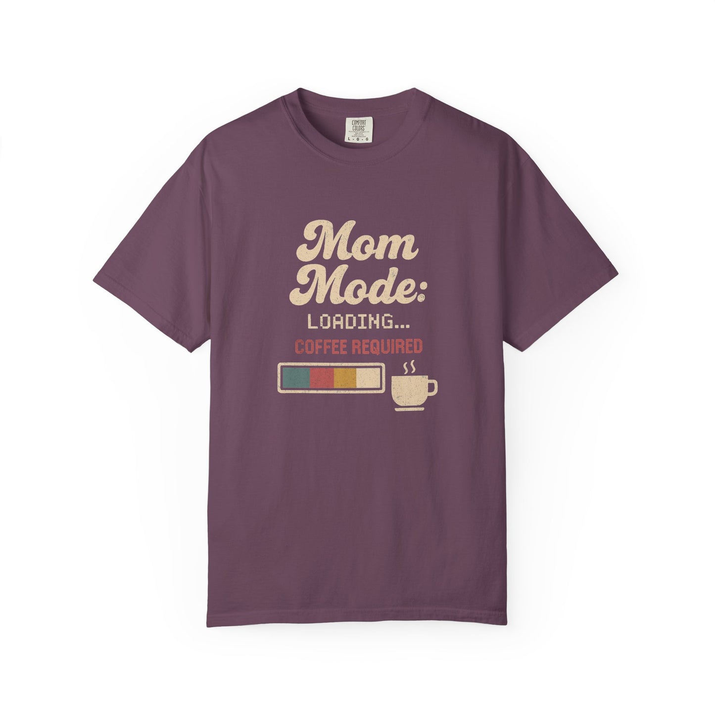 Mom Mode Loading: Coffee required T-shirt