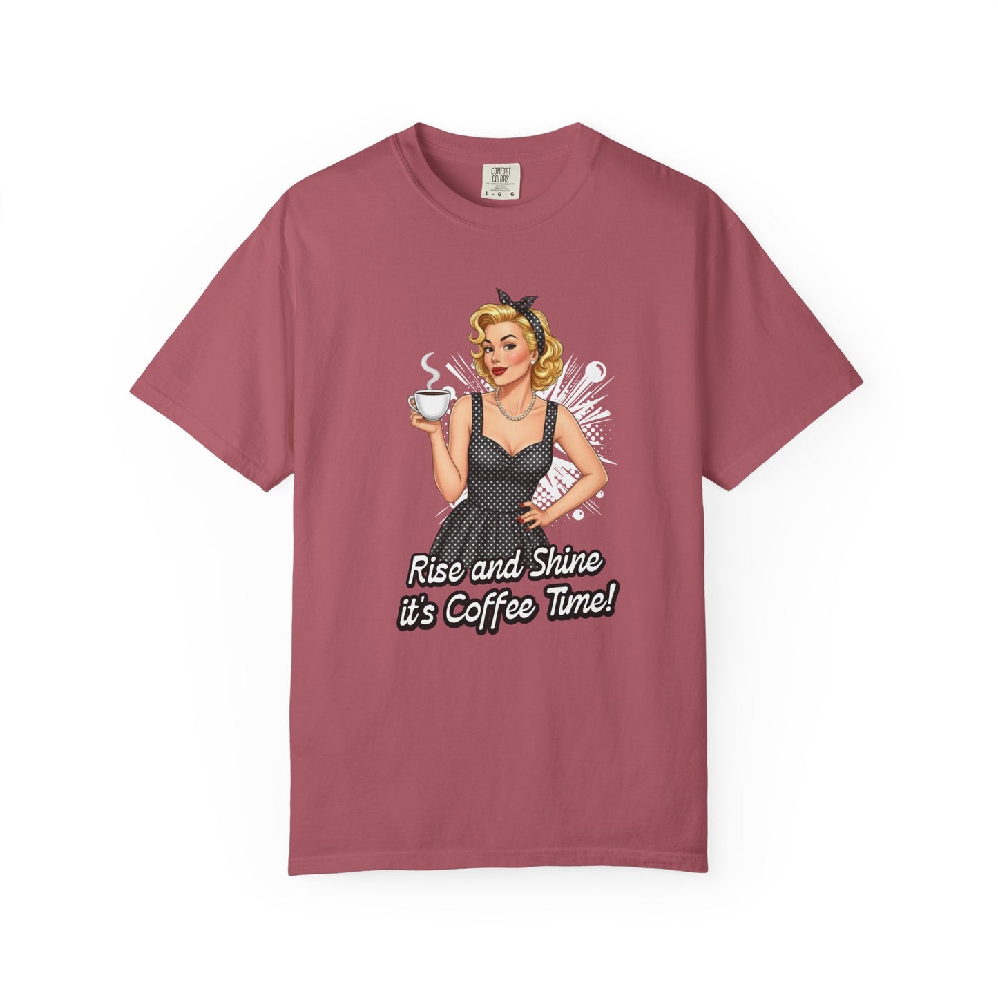 Rise and shine it's coffee time T-shirt