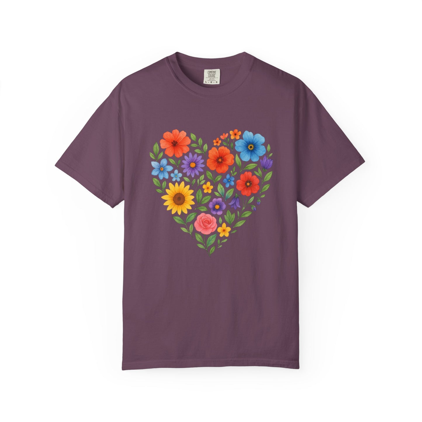 Floral Heart T-shirt