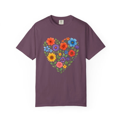 Floral Heart T-shirt