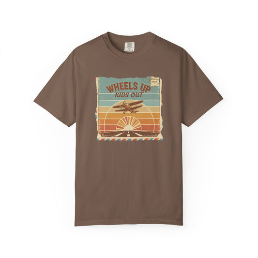 Wheels up Kids Out T-shirt