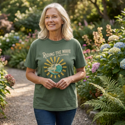 Riding the Wave of Menopause Tee