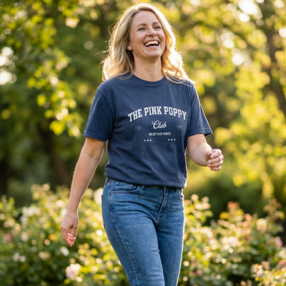 The Pink Poppy Club Tee
