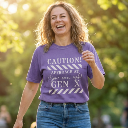 Caution Gen X Tee