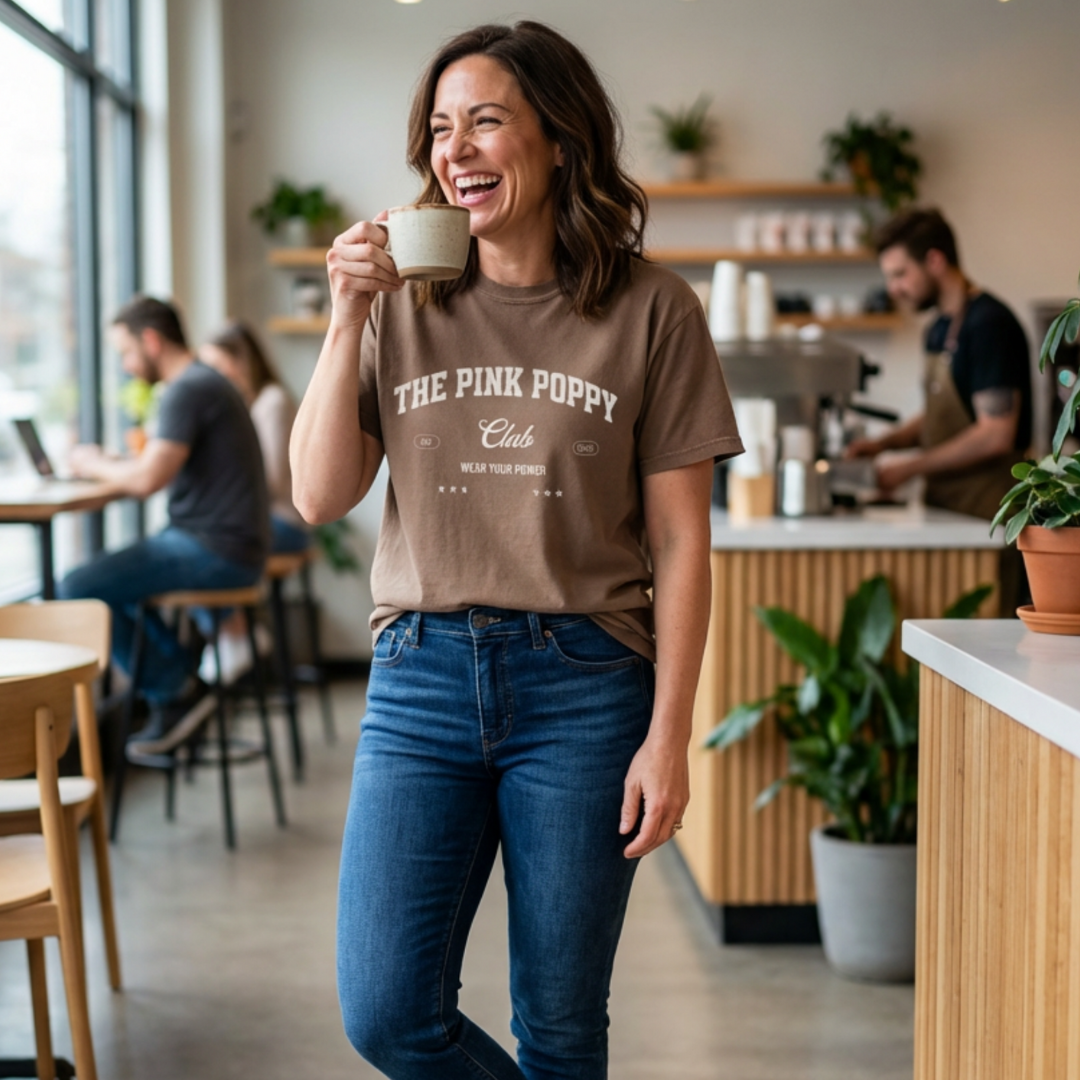 The Pink Poppy Club Tee